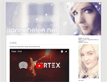 Tablet Screenshot of jannehelen.net